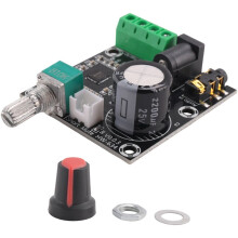 PAM8610 Dual Channel 12V HD Pure Digital Audio Stereo Amplifier Board Class D 15W x 2 High Power Amplifier Module