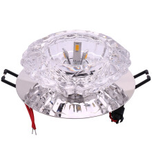 Aisle Flush LED ceiling lamp living room crystal corridor aisle lights LED Ceiling Lights Luces Front techo Balcony lamp Porch light Warm White 3W