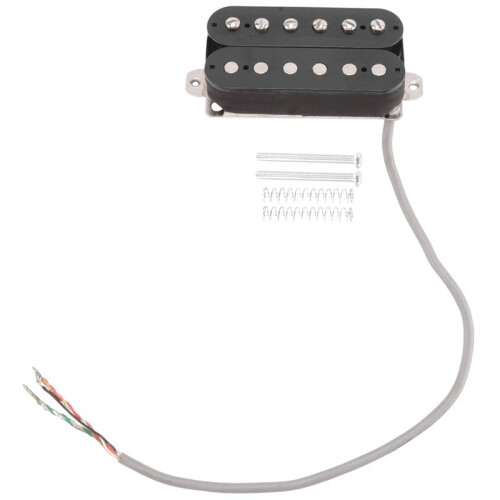 Elgitarr Humbucker Pickuper Hals Alnico V Pickup Svart