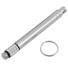 Titanium Outdoor Edc Toothpick Bottle Fruit Fork Camping Tool Toothpick-Holder
