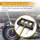 Motorcycle Decorative Led Taillight License Plate Light For     White 3