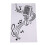 Microphone Music Note Wall Art Musical Notes Sticker For Ktv Bar Background Home Decorations 1