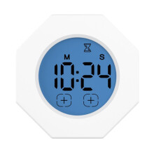 Pomodoro Timer, Produktivitet Timer Square, Octagonal Gravitational Flip Focus Timer, Mute & Justerbar Ljud Alert