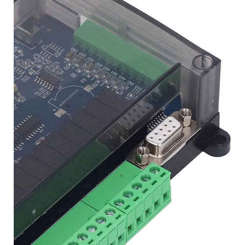 Industrial Automation Controller PLC with 16 Digital and 6 Analog Inputs, Speed 60k Counting for Printing and Chemical Processing 2