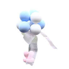 D-Dashboard Ornament, Balloon Bobblehead Car Dash Decor Car Interior Shaking Ornaments for Desk/Office/Room Colo