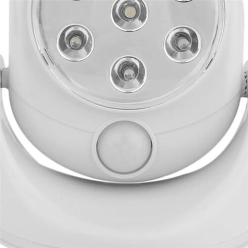 7 LED Wireless 360 Degrees Rotation Motion Activated Sensor Ultra Bright Night Light Automatic Infrared Wall Lamp