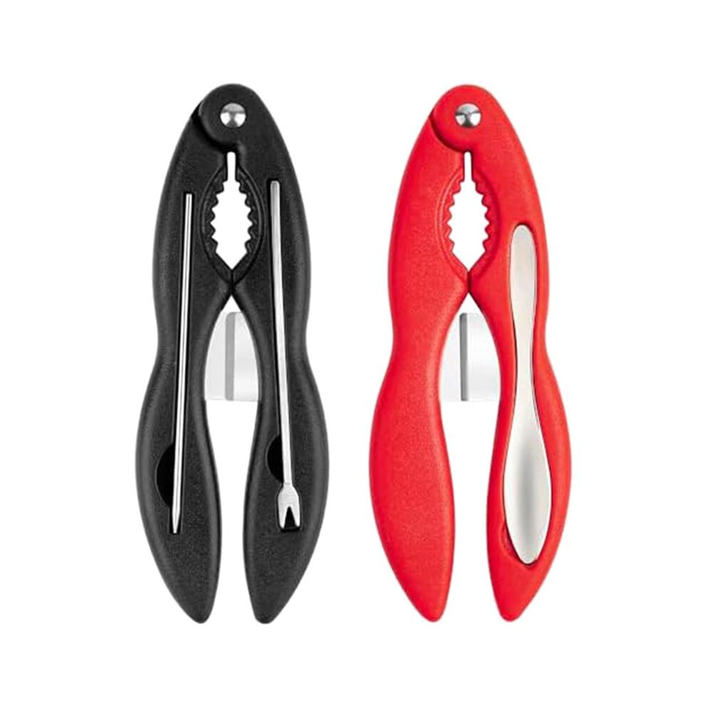 Tauoh 2Pcs Crab Crackers And Tool Multifunctional Crab Leg Cracker Efficient Lobster Crackers Sturdy Seafood Crackers And Tool