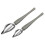 Culinary Drawing Decorating Spoon Set, 2 Pcs Saucier Drizzle Spoons,Decorating Pencil Spoon for Decorative Cake,Coffee 1