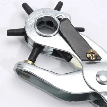 Leather Hole Punch Leather Tools Multifunctional Ordinary Carbon Steel Belt Puncher Punching Tool Belt Hole Puncher
