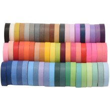 60 Stks/Set Basic Effen Kleur Washi Tape Regenboog Afplakband Decoratieve Plakband Sticker Scrapbook Dagboek Briefpapier