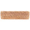 Hand-Woven Rectangular Rattan Wicker Basket Fruit Tea Snack Bread Picnic Cosmetic Storage Box Kitchen Household Tools-S 5