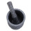 Granite Pattern Pestle Set Stone Herb Spice Grinder Solid Grinder Cooking Set 10