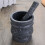 Granite Pattern Pestle Set Stone Herb Spice Grinder Solid Grinder Cooking Set 9