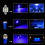 13Pcs Combo LED Lights Interior Package Kit Ice  T10 Dome Map License Plate Lamp Bulbs 5
