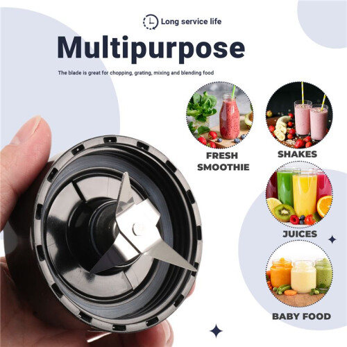 Accessorio Blend Compatibile per  BLSTPB, per BLSTPB2 Blend 250W Portacoltelli Juicer Cup, Nero 2