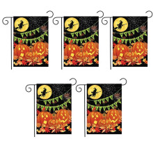Number 4 Halloween Decoration Garden Flag Courtyard Garden Decoration Background Outdoor Holiday Flag Background