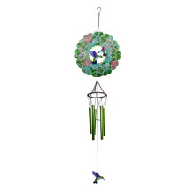 Wind Chimes with Bird Wind Spinner 42.1Inch Windchimes Outdoor Decor Hanging Mobile for Garden Porch Patio Backyard