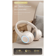 LED-Hoofdtelefoon Draadloze Headsets Bass-Oortjes HIFI Sport Gaming Muziek-Oortelefoons Ondersteuning TF-Kaart Portable-B