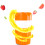 Portable Juicer Orange Lemon  Squeezer Fruit Juice Maker for Household 4