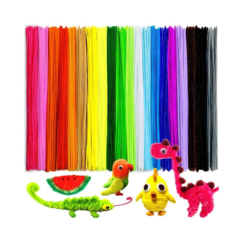 200Pcs Pipe Cleaners, Pipe Cleaners For Crafts, Supplies Multicolor Chenille Stems For Diy (12Inchx6mm,20Colors) 6032884513745