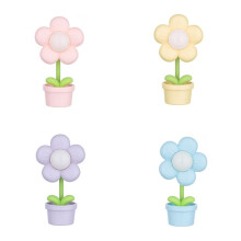 Flower Night Light Cute Small Table Lamp Desktop Decoration Bedroom Atmosphere Light Children'S Toy Holiday Gift