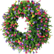 Boxwood Garland for Home Artificial Garland Front Door Garland for Valentine'S Day Wedding Party Decoration Garland,A