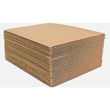 Pack of 50 Corrugated Cardboard Pads 12.375 x 12.375 for Box Reinforcement 32 ECT