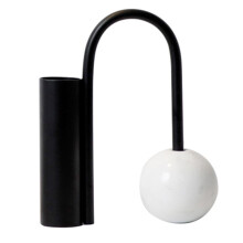 Vaso In Ferro Soggiorno Camera da Letto Decorazione Artigianale Decorazione Artigianale Disposizione Floreale Decorazione Domestica,Nero S