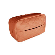 Car Tissue Holder, Tissues Box Cover for Car Backseat, Perfect for Organization and Daily Use (Brown)