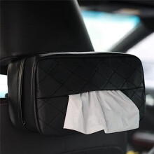 Auto-Taschentuchhalter, Taschentuchbox-Abdeckung für Den Auto-RüCksitz, Perfekt für Organisation und TäGlichen Gebrauch ()