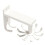 Kitchen Utensils Holder Practical Rotary Tool Hook Holder Wall Mounted Cooking Utensil Rack Rotatable Heavy Duty Hooks B 1