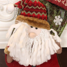 Christmas Stocking Set of 2, Xmas Stockings for Tree Decoration, Personalised Sock Gift Bag for Teenagers, Candy Bag