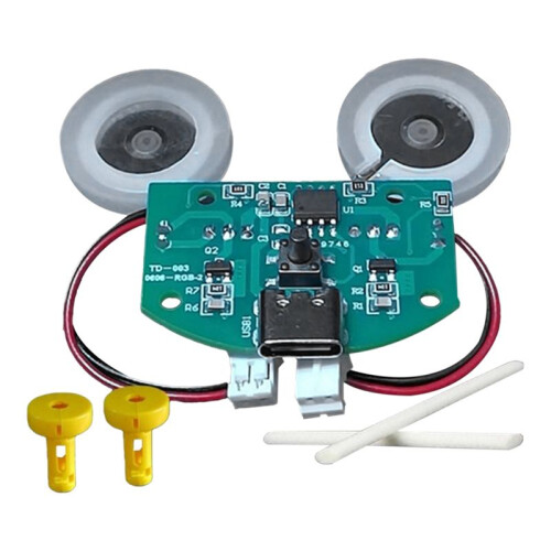 Dual Spray USB Luftfuktare Atomizer Modul Dual Spray Control Board Dual Spray Atomizer Driver Board Module, Set C