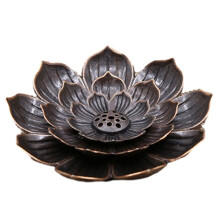 1 St RöKelsebräNnare, RöKelsehåLlare för Pinnar, Lotus RöKelsehåLlare med LöStagbar AskfåNgare