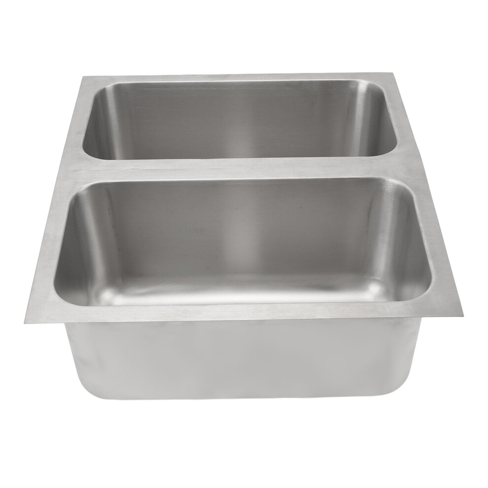304 Stainless Steel Double Bowl Sink For Caravan 7293282025158
