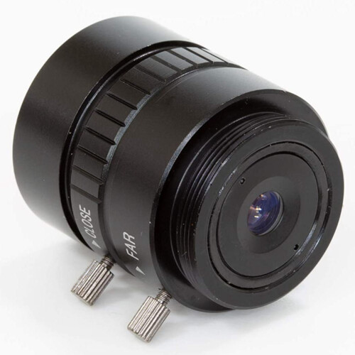 CS-Mount Lens for Raspberry Pi HQ Camera, 12mm  Length with Manual Focus and Adjustable Aperture 1