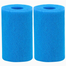 Filtre éPonge de Piscine Lavable de Type B, Filtre en Mousse de Cartouche de Natation RéUtilisable pour Compatible avec In-Tex Type B (2 PièCes