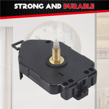 DIY Quartz Pendulum Clock Mechanism Movement Wall Clock Motor Repair Parts Replacement Home Quartz Clockwork Tool 18.5mm