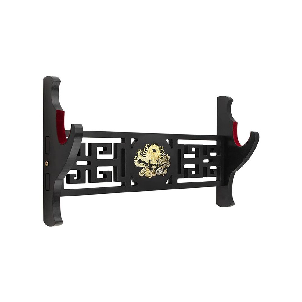 Legendary Creatures Sword Wall Mount Hook Katana Holder Display Hanger For Tanto Samurai Lightsaber Weapon Stand,1 Tier Golden