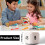 -Timer Kitchen Timer Gravity Sensor Flip Meditation Timer for  Management and Countdown 5-15-25-45 Min(White) 5