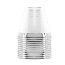 Bicchiere di Plastica Bicchiere Monouso Rigido Bicchiere da Vino nel Plastica Bicchiere da Vino per Feste Matrimonio Bicchiere da Vino nel Plastica