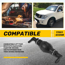 Combustible Lift Pump Bulb Auto Parts Fuel Pump for Navara D40 Pathfinder R51M 17051-EC00B 17051EC00B