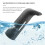 Black Automatic Soap Dispenser Touchless, Auto Liquid Soap Dispenser for Kitchen Bathroom 400Ml 6