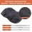 Universal Riding Lawn Mower Tractor  Cover Padded Comfort Pad Storage Pouch Medium 6