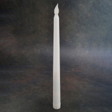 6Pcs LED Taper Candle for Dinner, Flickering Flameless Tapered Battery Operated Table Settings Weddings Birthday Parties
