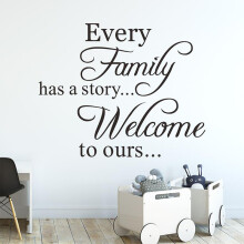 English Phrase Wall Sticker Living Room Bedroom Detachable Waterproof Sticker Self-Adhesive DIY Wall Sticker Decoration