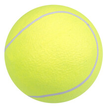 Pet Bite Toy 24CM Tennis for Dogs Chew Toy Inflatable Tennis Signature Pet Toy Supplies