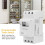THC15A Digital Timer  Programmable Electronic  Control   Delay  DIN Rail AC220-240V 8