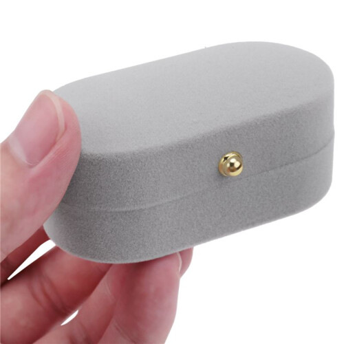 Samt Seide Paar Ring Box Ehering Box Single Ring Box Hochzeits Vorschlag Abschied Schmuck Schatulle A. 1
