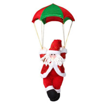 Paracadute Babbo Natale Decorazioni Natalizie Paracadute da Esterno Babbo Natale Ciondolo Bambola Ornamenti per Decorazioni di Capodanno
